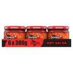 Doritos Hot Salsa Vegetarian Dip, Perfect for Sharing 300g (Case of 6)