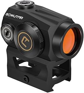 GOWUTAR HHC-B22 Shake Awake Red Dot Sight 1x20mm 3MOA Compact Reflex Sight Rifle Scope with 2 Picatinny & Weaver Rail Mounts
