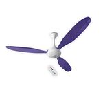 Superfan Super X1 1200 Mm 5 Stars Rated Aluminium Ceiling Fan With Bldc Motor And Remote Controlled, Lilac