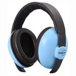 Baby Ear Protection Noise Cancelling Headphones for Babies 1 Month to 2 Year Airplane Travel Essentials Ear Muffs,Blue