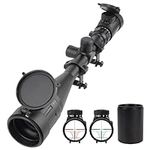 6-24x50 AO Rifle Scope Red and Gree