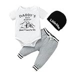 OPAWO Newborn Baby Boy Clothes 3pcs