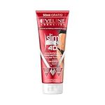 Eveline Cosmetics Slim Extreme 4D Thermoactive Anti-Cellulite Slimming Fat Burning Cream for Women | 250 ML | Body Shaping Extreme Formula | Warming Effect | Slim Legs, Waist and Flat Belly