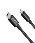 Anker iPhone Fast Charging Cable - 6ft Nylon USB-C to Lightning Cord, MFi Certified for iPhone 13/12/11/X/8, AirPods Pro, Durable for Daily Use, Ideal for Travel