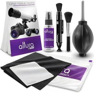 Altura Photo Professional Cleaning Kit for DSLR Cameras and Sensitive Electronics Bundle with 2oz Altura Photo Spray Lens and LCD Cleaner - Camera Accessories & Photography Accessories
