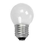 10 X 40 WATT ES (E27) EDISON SCREW PEARL GOLF BALL ROUND LAMPS LIGHT BULBS