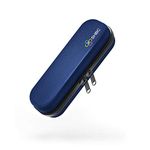 SHBC Compact Insulin Cooler Travel case for Diabetics Carrying On, Working, Office, etc. Well-Organized Small Bag for Medication Cooling Insulation Epi Pen Carrying Case with One Ice Pack Blue