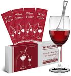 WEESIGEI Wine Wand Sulfite Purifier: Wine Filters Remover Histamines Sulfite - Relieve Headaches Prevent Wine Allergy（pack of 4）