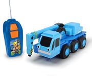 Dickie Toys 203134005 Bob The Builder Heppo Kranwagen RC Vehicle, car, Remote Controlled Crane Truck, Blue/Grey, 20 cm