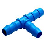 Jain Irrigation TO16 Poly Barbed Tee Fitting (Pack of 25 Pcs)