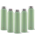 The Better Home Stainless Steel Water Bottle 1 Litre | Leak Proof, Durable & Rust Proof | Non-Toxic & BPA Free Steel Bottles 1+ Litre | Eco Friendly Stainless Steel Water Bottle (Pack of 1)