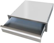 Garvee 24 x 6.5 Inch Outdoor Kitchen Drawers, Stainless Steel SingleLayer Access BBQ Drawers with Flush Mount Handle, 24 x 6.5 x 23 Inch