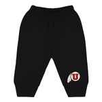 Creative Knitwear University of Utah Baby and Toddler Sweat Pants Black