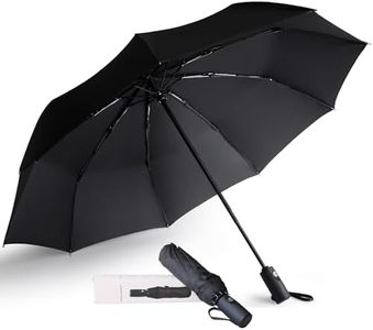 AMVUZ Paraguas Plegable de Viaje Compacto Automático a Prueba de Viento