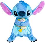 KIDS PREFERRED Disney Stitch Snuggle Blanket, Blue