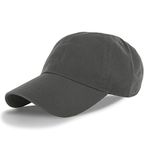 DS Plain 100% Cotton Adjustable Baseball Cap - green - One size