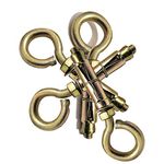 MAND Anchor Fasteners Round Close Hook for Wall Concrete Brick - Set of 1