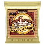 Ernie Ball Earthwood Medium Light 80/20 Bronze Acoustic Guitar Strings 3 Pack - 12-54 Gauge