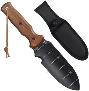 Hori Hori Garden Knife, Garden Tools Trowel with EDC Sheath & Hanging Hole