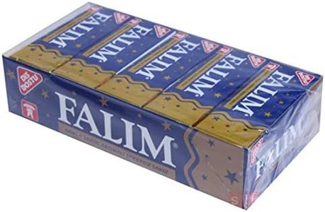 Sugarless Falim Plain Gum (20 Pack (100 Pieces)) by Falim