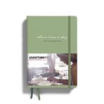 LEUCHTTURM1917 363840 Some Lines A Day, 5 Year Memory Book Medium (A5), Sage