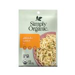 Simply Organic Alfredo, Seasoning Mix, Certified Organic, 1.48-Ounce Packets (Pack of 12)