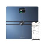 WITHINGS Body Comp - Scale for Body Weight and Complete Body Analysis, Wi-Fi & Bluetooth, Baby Weight Scale, Digital Scale, Accurate Visceral Fat, Heart Health, Scales Compatible with Apple…