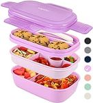 Caperci Stackable Bento Lunch Box f