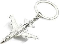 Bandhan Enterprises Aircraft Model Keychain Airplane Air Plane Key Chain Ring (Aeroplane)