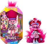 Mattel DreamWorks Trolls Band Together Fashion Doll & 10+ Accessories, Hairsational Reveals Queen Poppy with Transforming Hair Piece