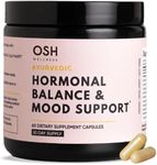 Ayurvedic Hormone Balance for Women | with Ashwagandha, Rhodiola, Shatavari & More | Reduce Mood Swings | Boost Mood | Sleep Support | Stress Relief | Cortisol Manager | Vegan | 60 Ct. - OSH Wellness