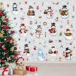 Christmas Snowman Wall Stickers Dec