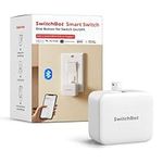 SwitchBot Smart Switch Button Pusher - Fingerbot for Automatic Light Switch, Timer and APP Bluetooth Remote Control, IFTTT When Paired with SwitchBot Hub (White), Packaging May Vary