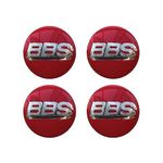 4pcs Car Hub Centre Caps for BBS 56mm,Wheel Hub Caps Centre Cover Emblem Badge Sticker Waterproof DustProof Styling Accessories,H