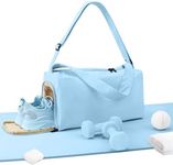 Small Gym Bag for Women with Shoes 