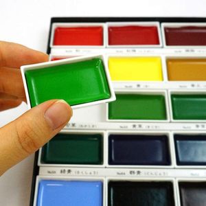 Kuretake Gansai Tambi 36-Color Watercolour Paint Set