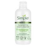 Simple Replenishing cream cleanser with 11% Ceramide Boosters & Hyaluronic Acid 230 ml