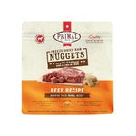 Primal Pet Foods 850334004317 Freeze Dried 5.5 oz Nugget Dog Beef by Primal