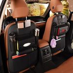 Pu Leather Kick mats Back seat Prot