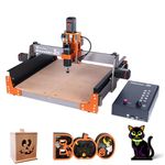 FoxAlien Masuter 3S CNC Router Machine with NEMA 23 Closed-Loop Stepper Motor, 400W Spindle 3 Axis Engraving Milling Machine for Wood Acrylic Aluminum Metal Carving Cutting