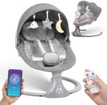 Baby Swing with Bluetooth Remote Co