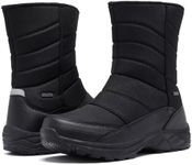 aeepd Men's Waterproof Warm Snow Bo