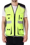 EVION Reflective Safety Jacket 24258 (GN/BK-L)