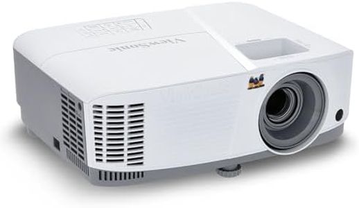 ViewSonic PA504W 4000 Lumens WXGA High Brightness Projector with Vertical Keystone, HDMI 1.4, USB 2.0 Type A, and VGA Inputs for Home and Office
