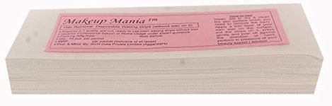 Makeup Mania Plain Waxing Strips - Without Wax - White 70 Pcs