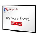 VIZ-PRO Magnetic Dry Erase White Bo