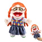 Jeffy Hand Puppets for Kid Jeffy's Classmates JR Hand Puppet Toys to Role Play Cute Cartoon Puppets for Adults Kids Interactive Performance Storytelling (Girl)