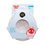 West Paw Zogoflex Zisc Dog Flying Disc, High Flying Aerodynamic Disc for Dogs Puppy – Lightweight, Floatable Disc for Fetch, Tug of War, Catch, Play – Doubles as Food/Water Bowl, Small 6.5", Glow