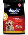Drools Puppy Dry Dog Food 20kg | Chicken & Egg Flavour | Supports Healthy Growth | Omega 3 & 6 | Easy Digestion | DHA for Brain Development