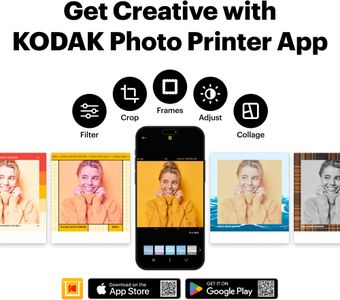 KODAK Mini Shot 3 Retro Instant Camera Printer – Portable Photo Printer